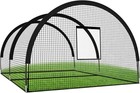 Baseball Batting Cage Net Batting Cages For Backyard Portable Pop Up Cage 32ft