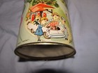 Motor Oil Metal Can Awesome Graphics Canco Dri Powr 1950s Lithograph Garage Art