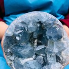 5 63lb Natural Blue Celestite Geode Quartz Crystal Mineral Specimen Healing