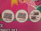 Shopkins Twin Size Bed Sheet Set 3 Piece Kids Bedding Sheets Microfiber 