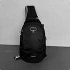 Osprey Sling Bag Unisex 6l Outdoor Lightweight Chest Bag Black Color