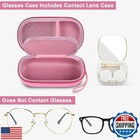 Gwcase Portable 2 In 1 Contact Lens Case And Glasses Case  Traveling Cases Ba