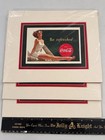 Vintage Coca Cola Paper Frame Postcard Prints  sealed 
