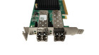 Dell 4vdy3 Emulex Lpe35002 Dual Port 32gb Host Bus Adapter W  Sfps Half Height