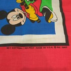 Vintage Disney Mickey Donald Goofy Minnie Pluto Sports Bandana Scarf Usa