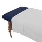 Flannel Flat Massage Table Sheet - White - 61x100 Inches - 100  Cotton