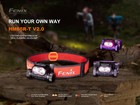 Fenix Hm65r-t V2 0 1600 Lumen Rechargeable Trail Running Headlamp  black 
