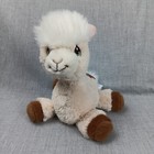 Applause Precious Moments Llama Plush Stuffed Animal Cream Brown Floppy Legs Toy