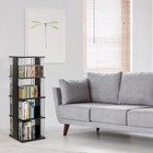 8 Shelf Cd Dvd Rack Storage Organizer Media Cabinet Tower Multimedia Holder