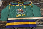 Mighty Ducks Movie Jersey  96 Charlie Conway Hockey Jersey Xxl