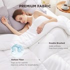 Down Alternative Comforter Hypoallergenic Microfiber Box Quilted Twin queen king