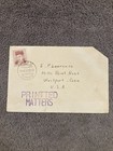 1953 Japan Printted Matters Error Handstamp Kofu Cancel To Usa Showa Era Cover