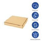 Karat Corrugated Pizza Box  8  x8  x2    Kraft - 50 Pcs  Fp-pbf08k