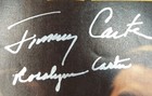 President Jimmy Carter First Lady Rosalynn Carter Signed Time Magazine