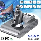 21 6v V6 6ah Battery For Dyson V6 Sv03 Sv04 Sv08 Sv09 Dc58 Dc59 Handheld Animal