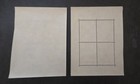 1949 Indonesia Upu 65b   65c Souvenir Sheets -perf Imperf Mint Mnh Og  T26439