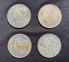 Lot Of Four 1921 Silver Morgan Dollars