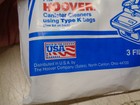 3 New Genuine Hoover Type K Canister Vacuum Cleaner Bags  Spirit Encore Runabout