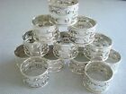 Gorham  Strasbourg Sterling Silver   Napkin Rings Set Of 12    1150   Excellent 