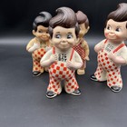 Big Boy Restaurant Character Advertising Figurines Set Of 4