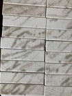 Antique Fireplace Tiles   Aetco Blush   Sage Marbled Glaze   Rare Find