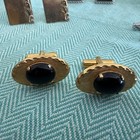 Vintage Cufflinks Lot Of 8 - Tiger Eye  Black   Silver  Gold  Excellent