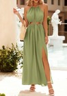 Btfbm Women Halter Summer Dresses 2026 Sleeveless Cutout Backless Sundress Sl   