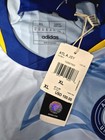 Adidas Atlanta United Fc Mls Soccer Jersey Light Blue Yellow Men s Xl