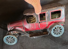Antique Karl Bub German Tin Wind Up Limousine Car -- Project
