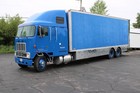 International 9600 Detroit Series 60 11 1l  4 Car Race Hauler  Ready To Work 