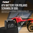 Ytx5l-bs Motorcycle Battery Replacement For Kawasaki 90cc Kfx90 2007 - 2020