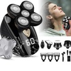 Men s Electric Beard Shaver Nose Hair Trimmer Rechargeable Hair Shaving Machine