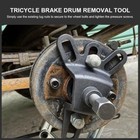 Universal 4 Holes Motorcucle Wheel Hub Puller- Rear Brake Drum Remover Tool Usa