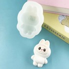 Labubu Cake Silicone Mold Chocolate Candy Ice Cream Mould Diy Baking Tool