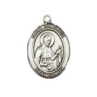 Sterling Silver Saint Camillus Of Lellis Medal 24  Lobster Claw Chain Necklace