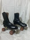 Douglass Snyder Super Deluxe Custom Built Roller Skates Mens 10 W  Case