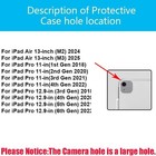 For Ipad 5 6 7 8 9 10 11th Gen Mini 7 Pro Air 2025 Shockproof Stand Case Cover