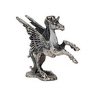 Vintage Perth Pewter Mini Pegasus Winged Horse