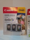 Genuine Canon Ink Cartridges  2pg-240xxl Black X2   Cl-241xl Color X 1 
