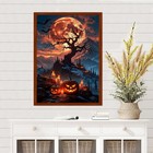 Halloween Diamond Painting Kits For Adults  Tree 5d Full Drill Diamond Art  Moon