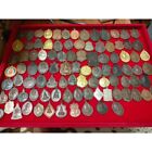 10 Piece Random Thai Buddha Thailand Amulets Vintage Buddhist Monk Black Magic