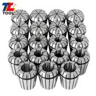 19pcs Er32 Metric Precision Spring Collet Set 2-20mm For Cnc Milling