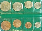 1966 Uncirculated Irish Coin Set  In Original Central Bank Pouch          33581 