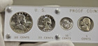 1950 Us Proof Set Gem Coins In White Capital Plastic Case  