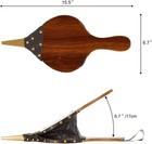 Bellows Fireplace Wood Leather Vintage Fire Brass Blower Antique Air Bellow New