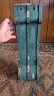 Best Antique Early Wood Primitive Wood Architecture Corbel Orig Green Paint 19 5