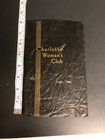1936-37 Charlotte Nc Womans Club Annual Program