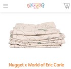 The Nugget Couch X Hungry Caterpillar Eric Carl   s Cover Set New  