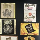 Schoenling Dark Cream Ale  Silk Hat  Hudepohl Old 85  Moon River 10 Beer Labels
