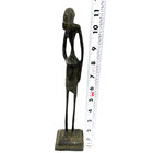 Handcrafted African Style Metal Figure Sculpture Tribal Art Statue 11    Decor